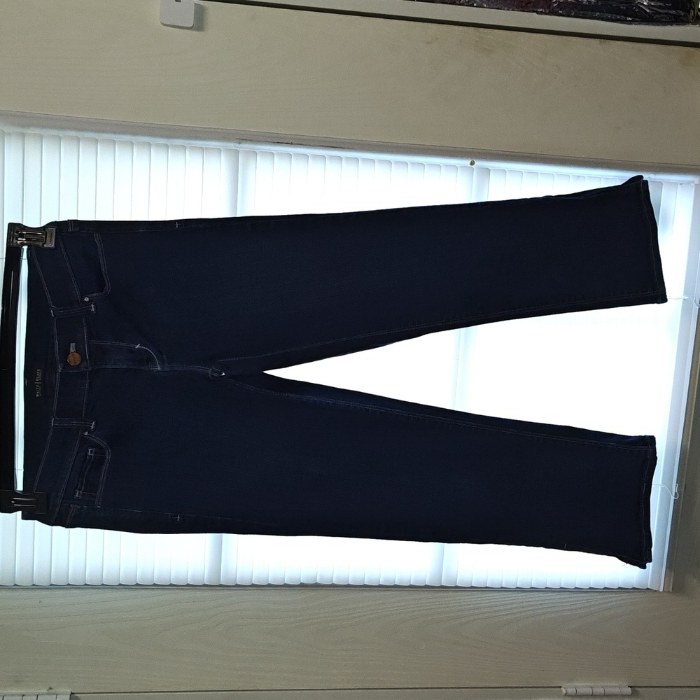 White House Black Market Denim Crop Leg